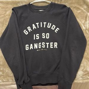Spiritual gangster sweater gratitude is so gangster